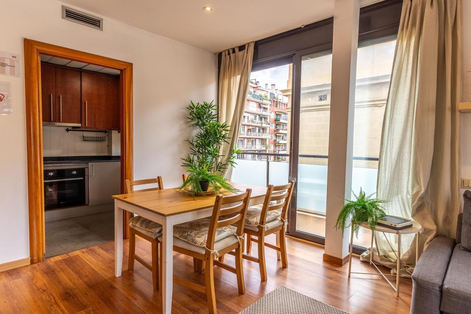 Céntrico apartamento con terraza Barcelona Exterior foto