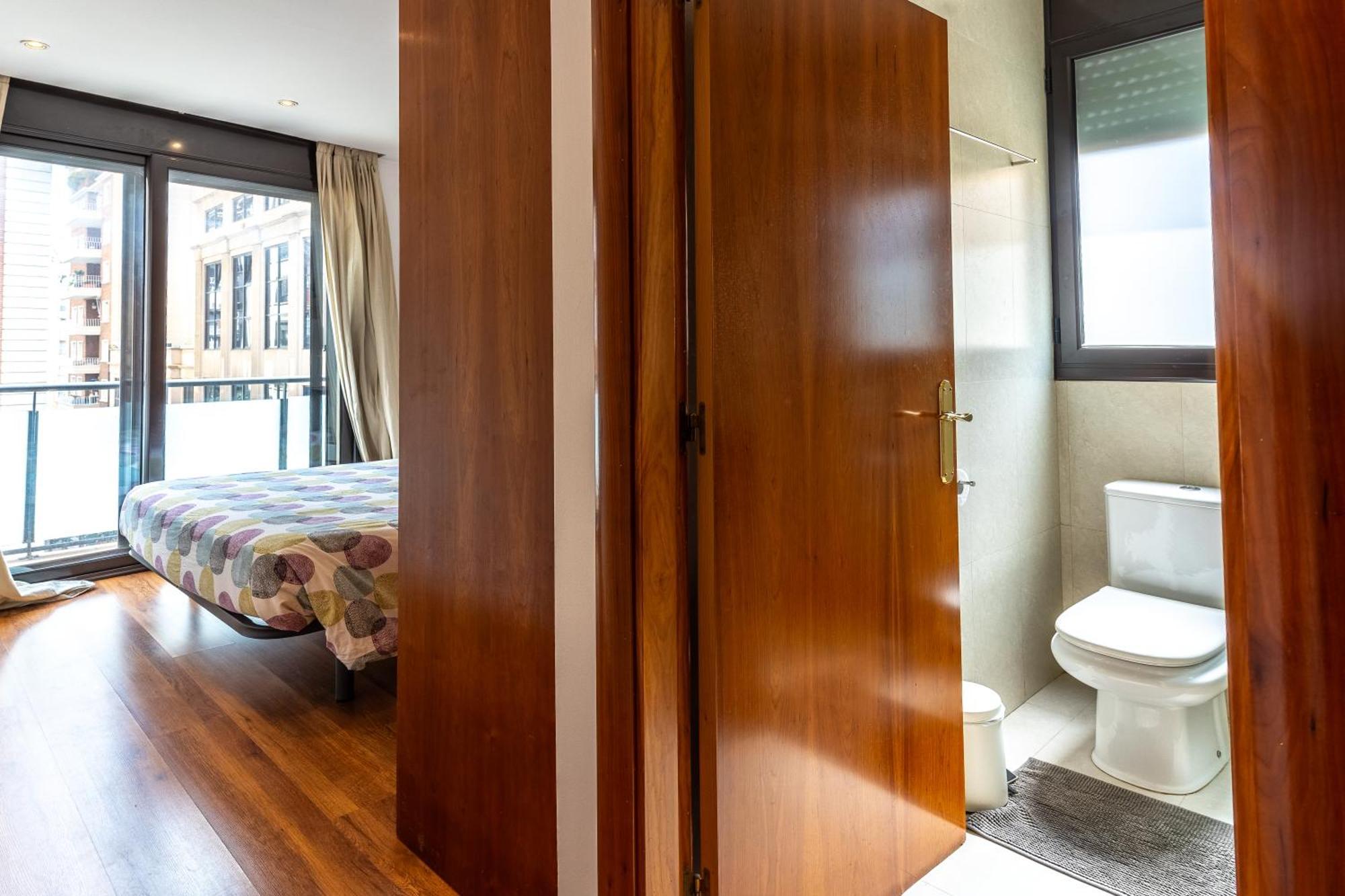 Céntrico apartamento con terraza Barcelona Exterior foto