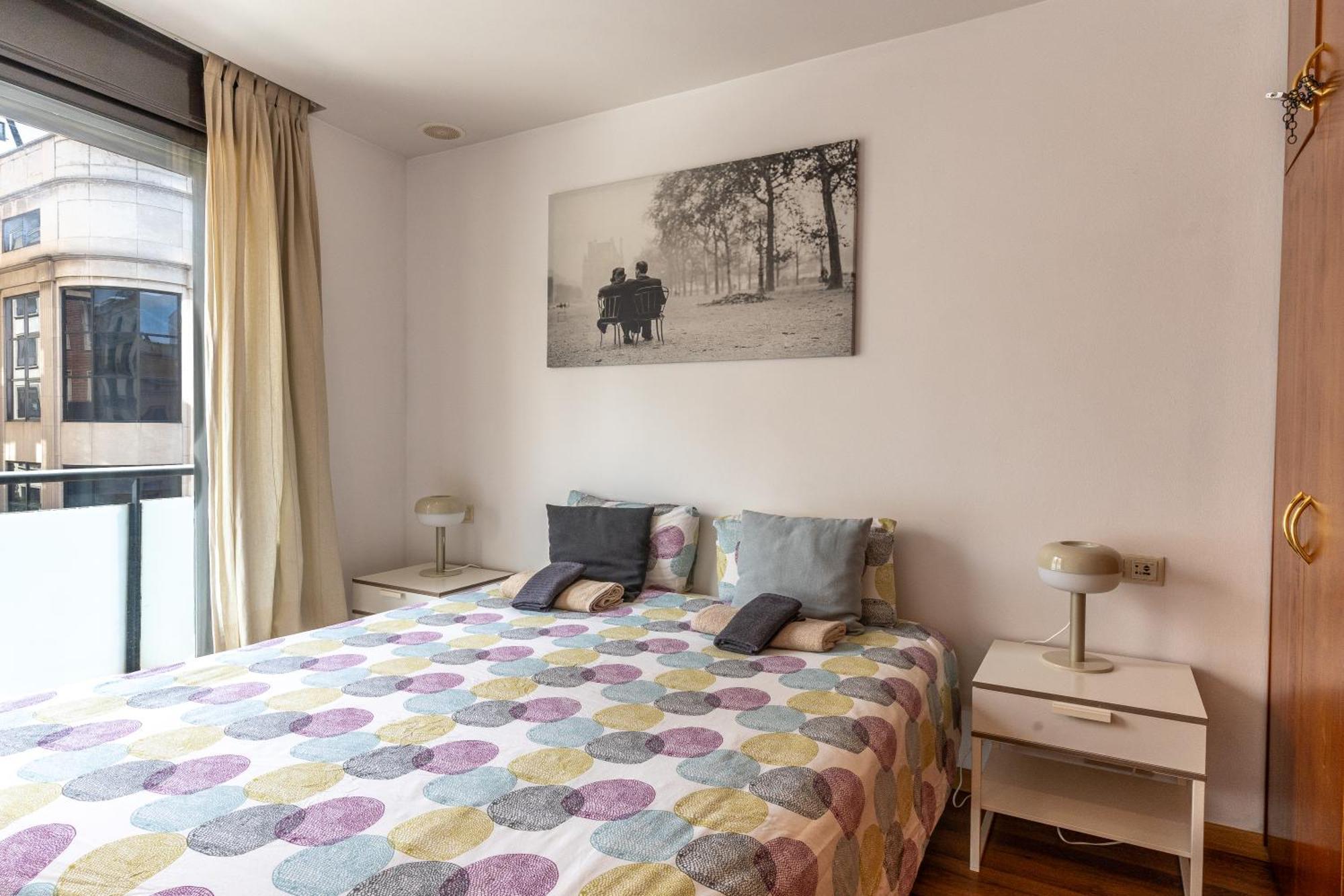 Céntrico apartamento con terraza Barcelona Exterior foto