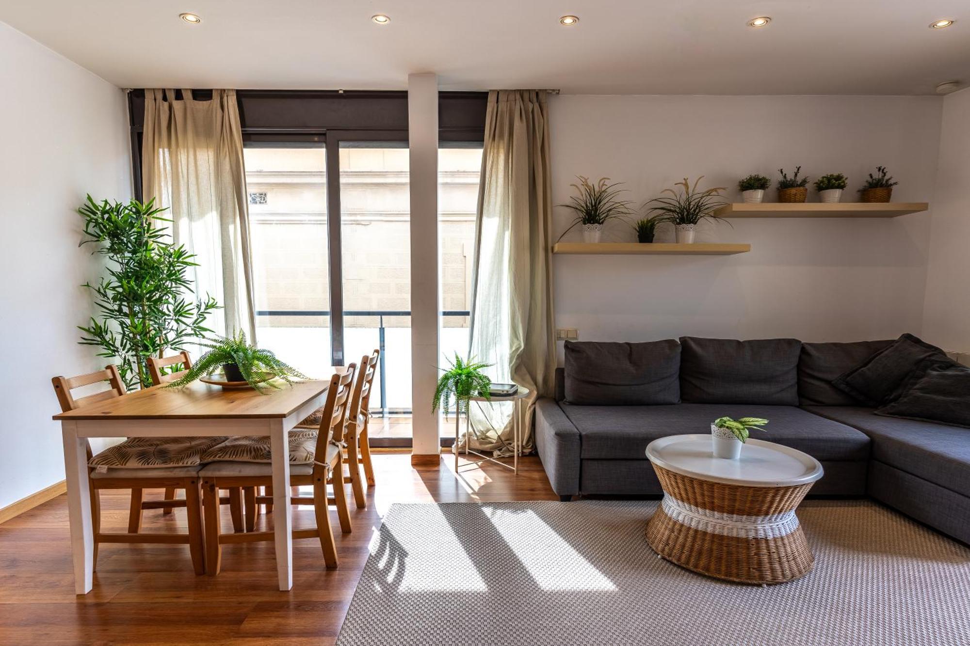 Céntrico apartamento con terraza Barcelona Exterior foto